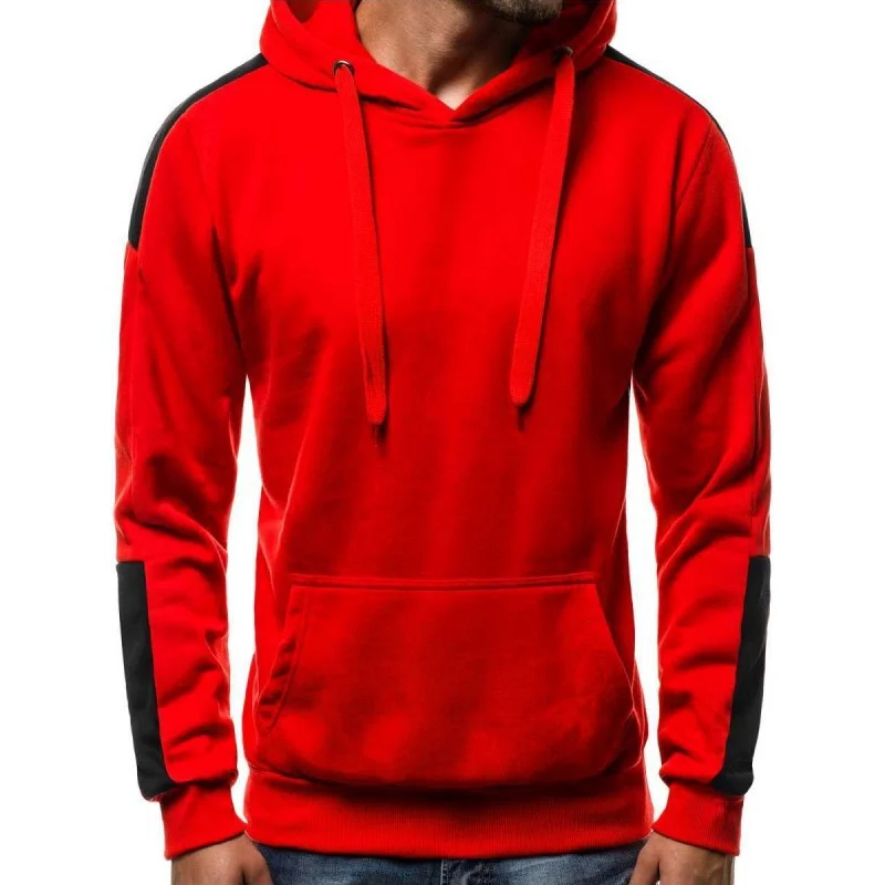 Мужская осенне зимняя Толстовка с длинным рукавом и круглым вырезом|Мужские