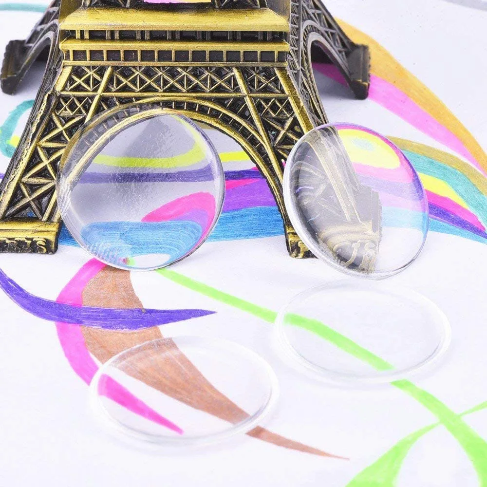 3D эпоксидная смола особой чистоты Стикеры 1 дюйм 2 &quot3&quot Круг клей для