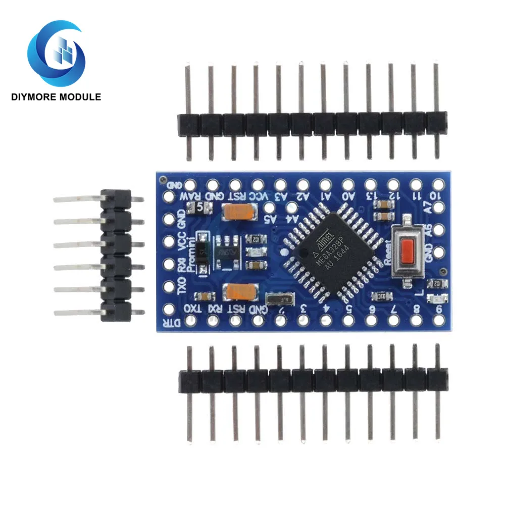 Pro mini Atmega328P Microcontroller Board 3.3V 8MHZ for Arduino Emulator Evaluation Program System Development Tools | Электронные