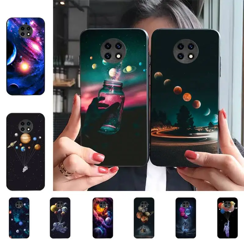 

Space Solar System Planets Phone Case For Redmi 9 5 S2 K30pro Silicone Fundas for Redmi 8 7 7A note 5 5A Capa