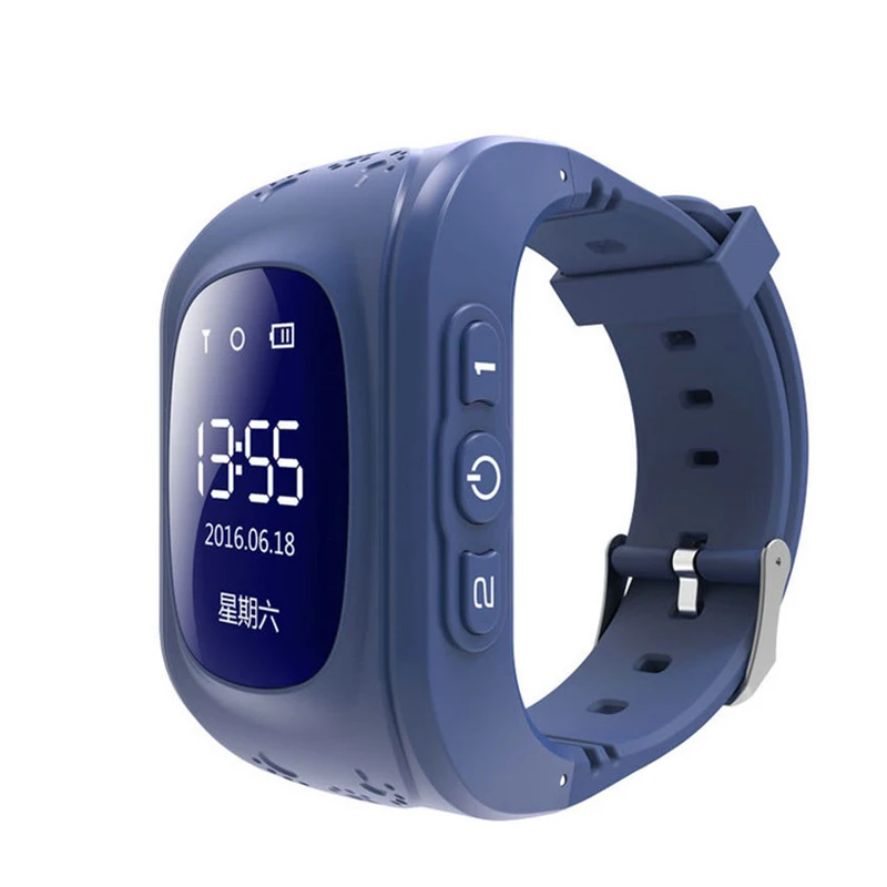 Умные детские наручные часы Смарт позиционирования вызова мульти Язык для детей