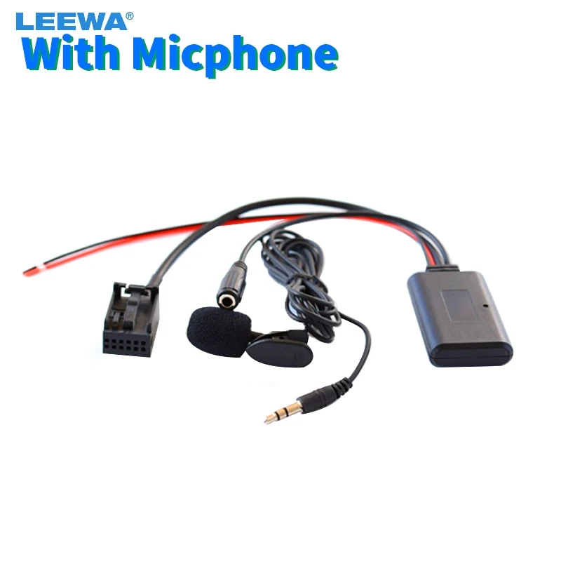 Автомобильный аудиоприемник LEEWA Bluetooth-адаптер Aux для Ford Focus C-MAX Mondeo модуль