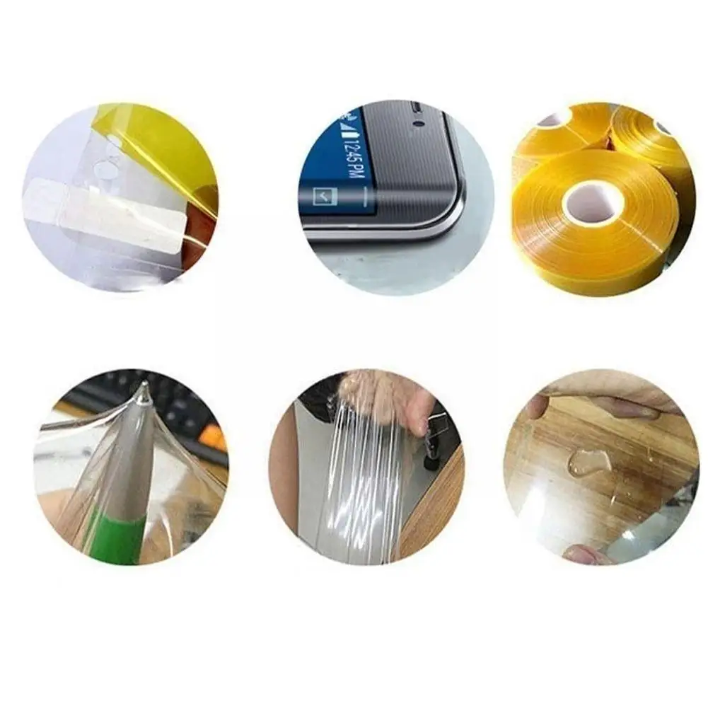 5 Pieces Of Mi Band 4/5/6 Wristband Bracelet Protective Bracelet Screen Hydrogel Film Film Mi Strap Non-tempered Full Glass R6Q1