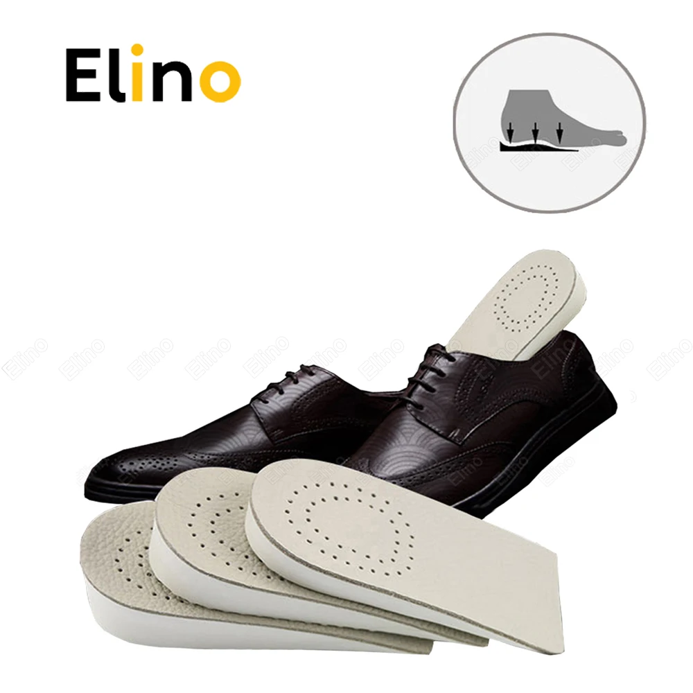 

Стельки мужские из воловьей кожи, увеличивающие рост, корректирующая подъем стелька