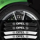 4 шт. Противоударная накладка на колесо для Opel Astra G H J F K Insignia Vectra C Zafira B Antara Corsa Antara Meriv Bvectra