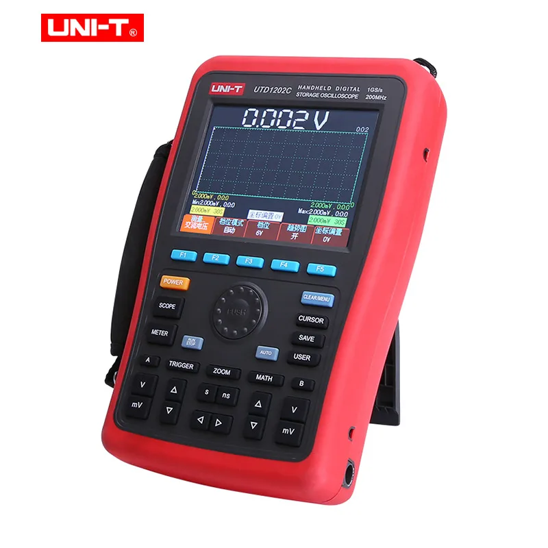 Ручной цифровой осциллограф UTD1062C UTD1102C UTD1202C + генератор сигналов мультиметр с USB