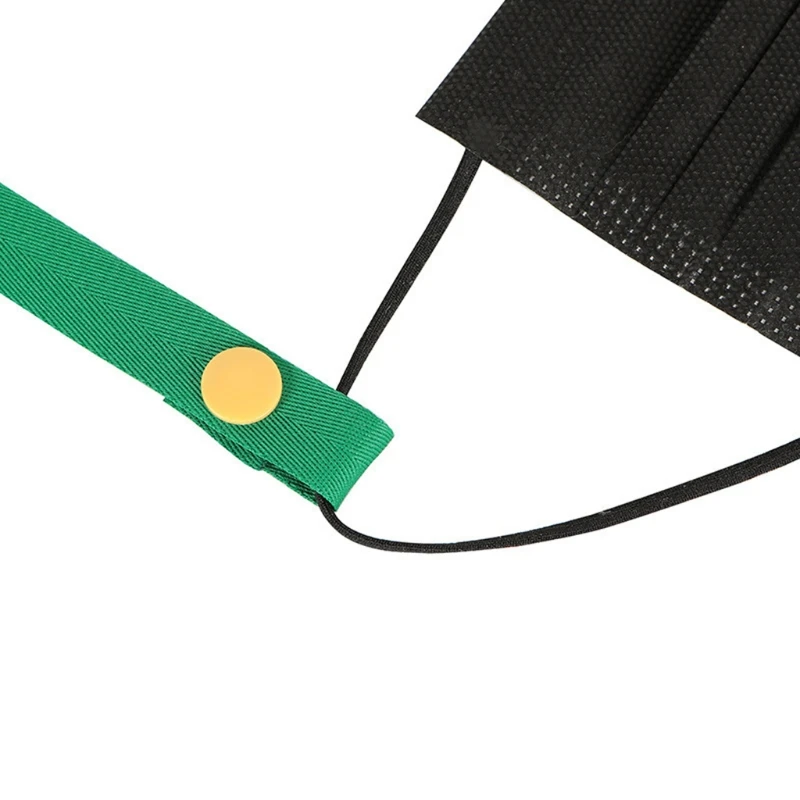

5Pcs Adjustable Length Lanyard Strap for Face Mask Convenient Holder Hanger for Mask Suitable for Kids Adults