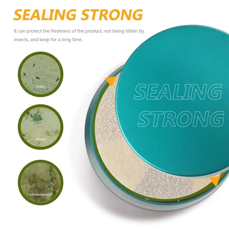 Жестяная Банка для чая 8 шт. круглая коробка хранения свечей конфет бусинок