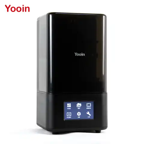 Yooin 2 моно 3D принтер уф смолы принтеры с 6 дюймовым монохромным ЖК-экраном 2K и быстрой скоростью печати