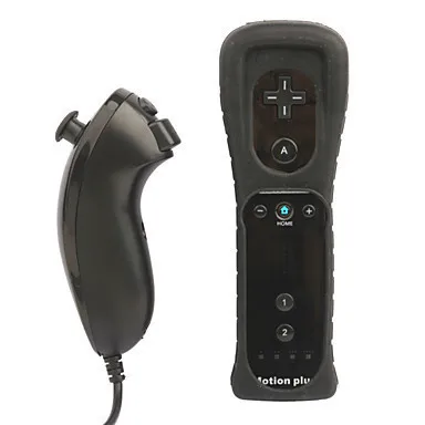 Встроенный беспроводной пульт дистанционного управления Motion Plus геймпад для Nintendo Wii Nunchuck для геймпад для Nintendo Wii Пульт дистанционного управления Джойстик для игр
