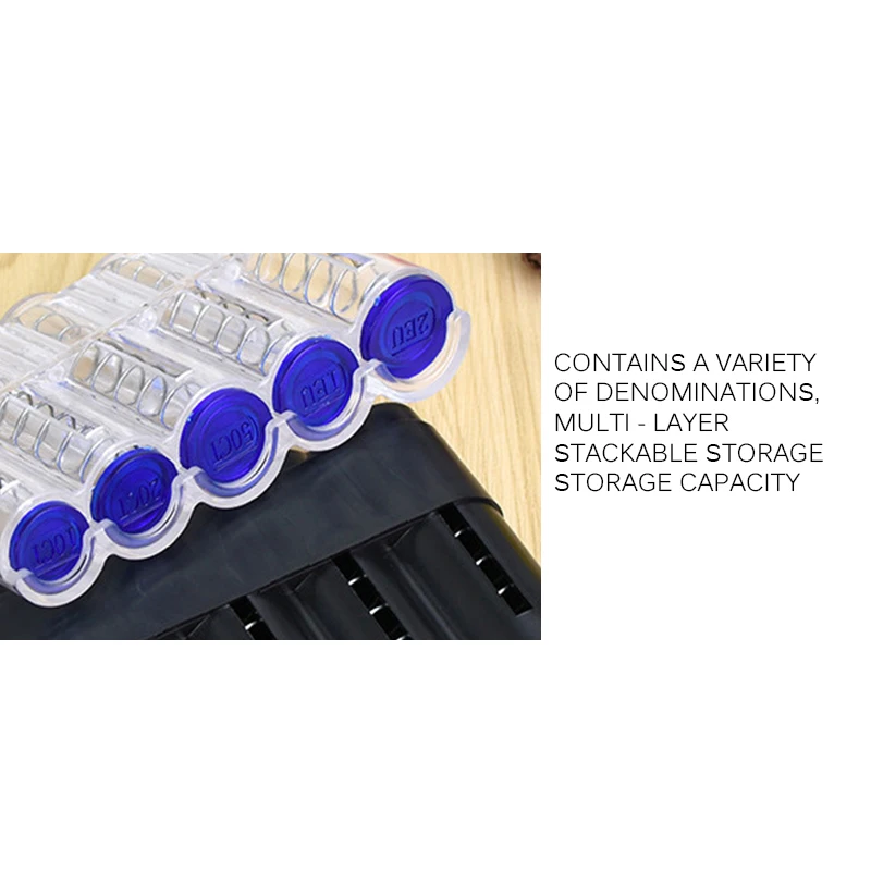 Домашнее хранение коробка для хранения монет диспенсер сортировки кошелек в