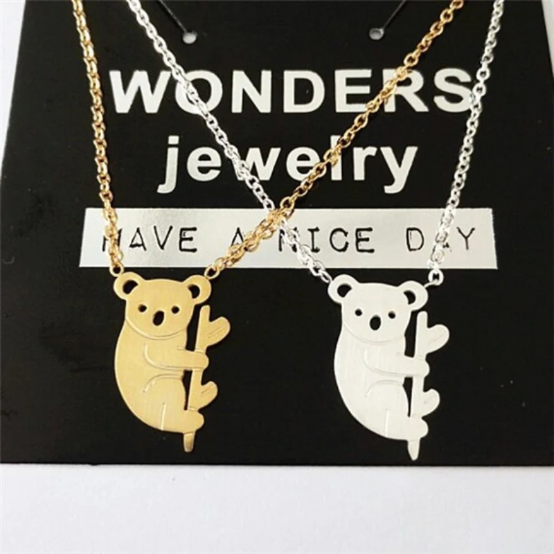 Ожерелье Aussie с животными коала ожерелье маленьким медведем ювелирные изделия