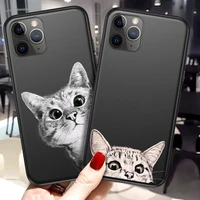 lovebay phone case for iphone 13 12 11 pro max 6 7 8 plus x xr xs max 5 5s se 2020 cartoon cat astronaut animals soft tpu cover