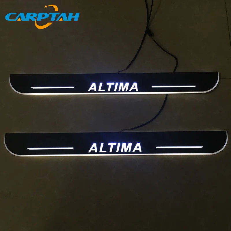 CARPTAH отделкой педаль автомобиля внешние Запчасти светодиодный порога Накладка