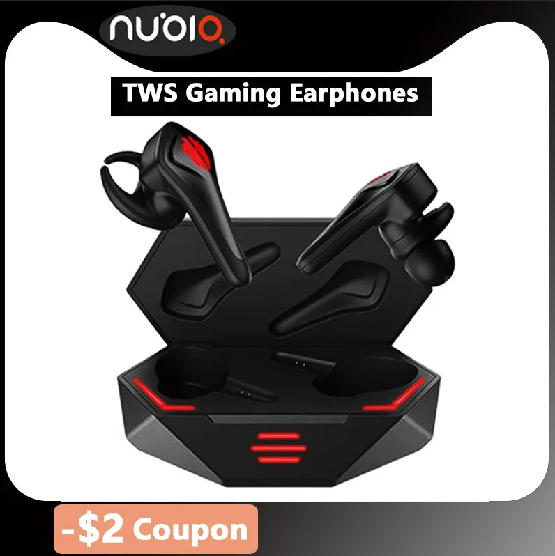 Оригинальный рамка RedMagic наушники вкладыши TWS с Игровые Беспроводной Bluetooth для Nubia