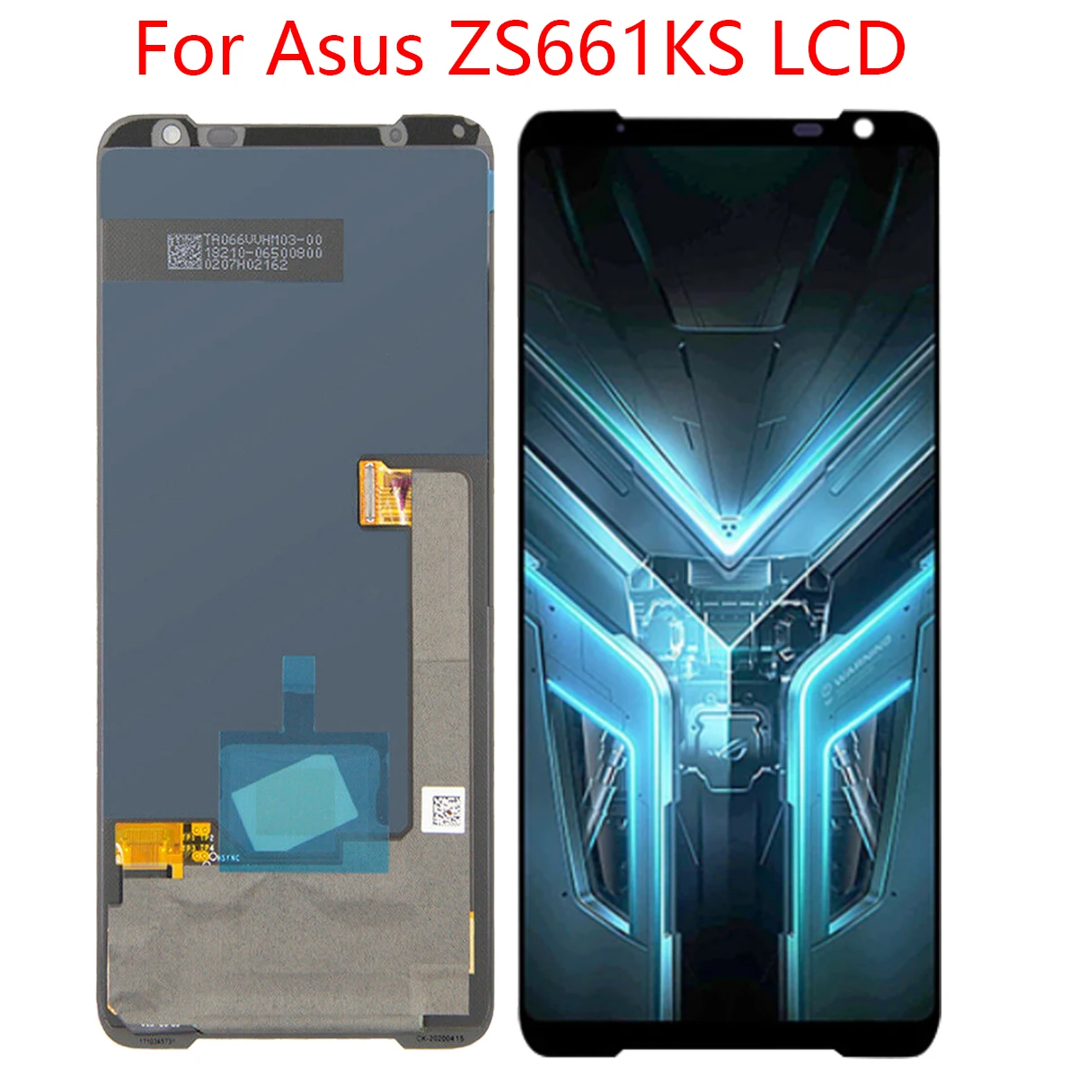 Для ASUS ROG Phone 3 ZS661KS ЖК сенсорный экран дигитайзер ROG Phone 3 strix ASUS _ I003DD ЖК-монитор Замена 6,59