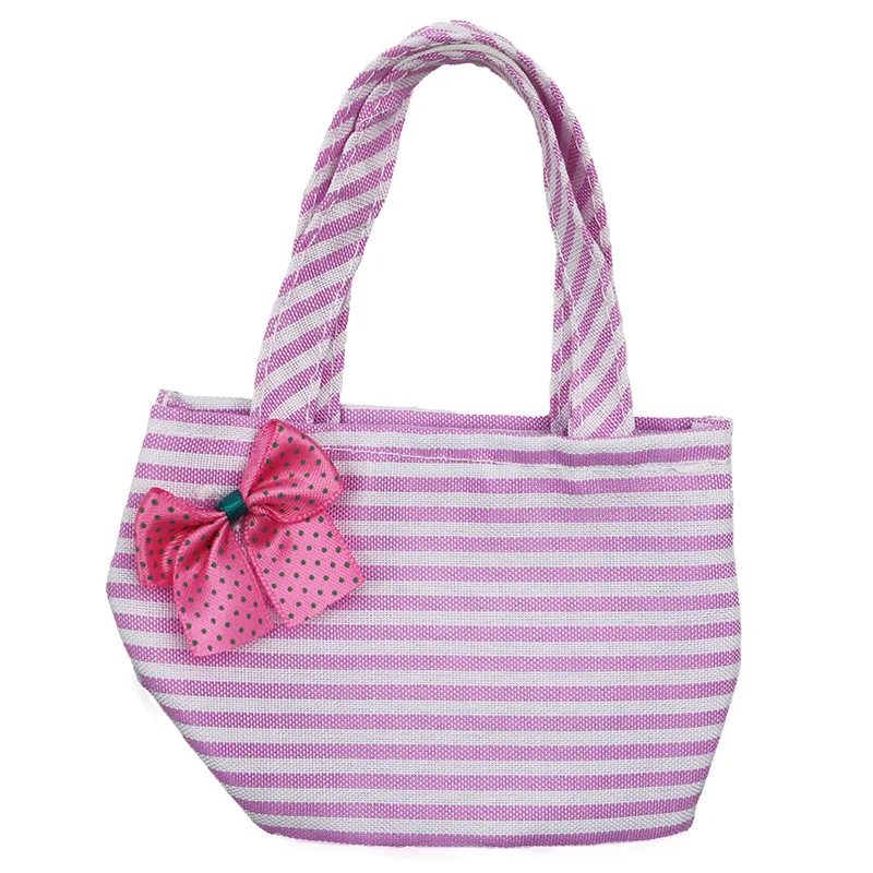 stripes bag 42 см Nenuco кукла Nenuco y su Hermanita кукла аксессуары 5 стилей животные рюкзаки с единорогом школьные сумки для 18 дюймов девочка кукла - Цвет: stripes bag