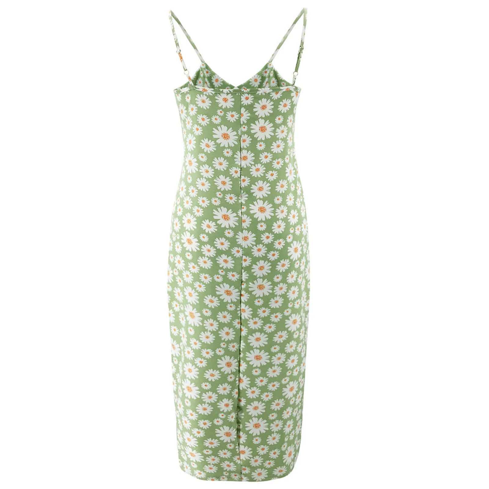 

60# Fashion Womens Sleeveless Printed V-Neck A-Line Skinny Tank Dress Long Dress 2021 Summer Elegant Party Sexy Club Clothes