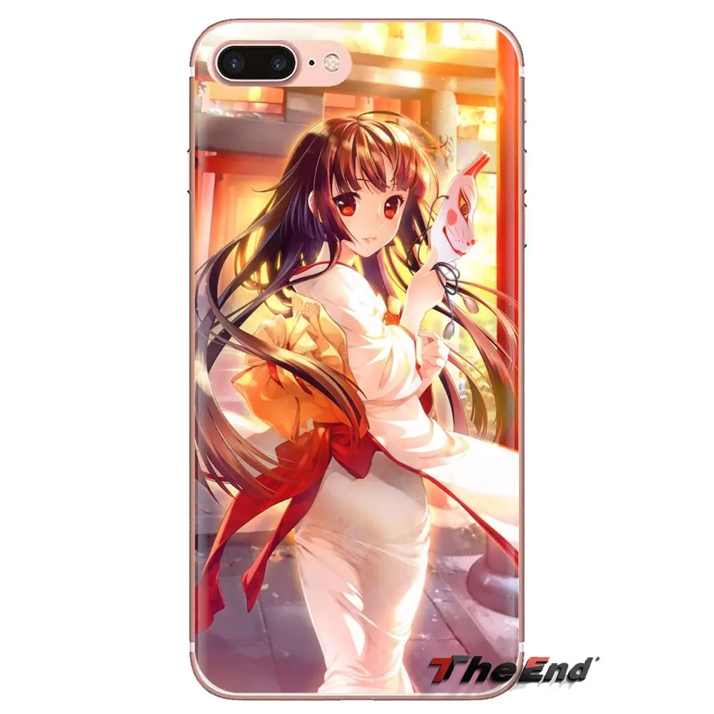 Аниме для девушек женщин htc один U11 U12 X9 M7 M8 A9 M9 M10 E9 Plus Desire 630 530 626 628 816 820 830 прозрачный