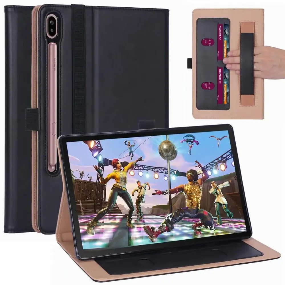 Чехол для Samsung Galaxy Tab S6 10 5 SM T860 T865 2019 &quotпланшет смарт подставка чехол ремешок|Чехлы