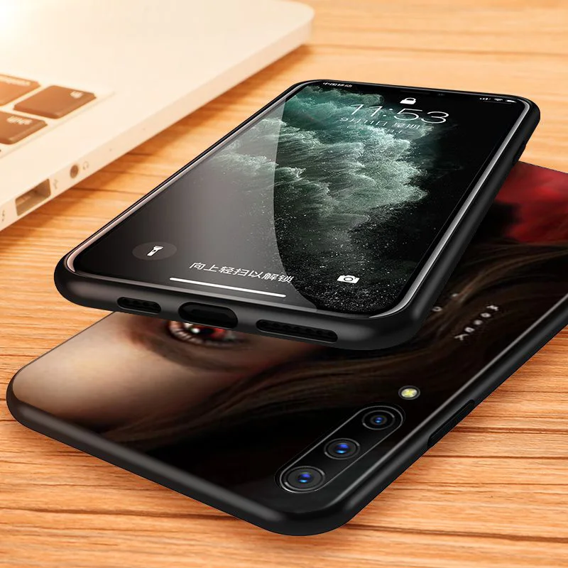 

Marvel Avengers Super Hero Scarlet Witch for Samsung Note 8 9 10 20 Ultra Plus Pro 5G M01 M02 M60S M62 F62 Soft Black Phone Case