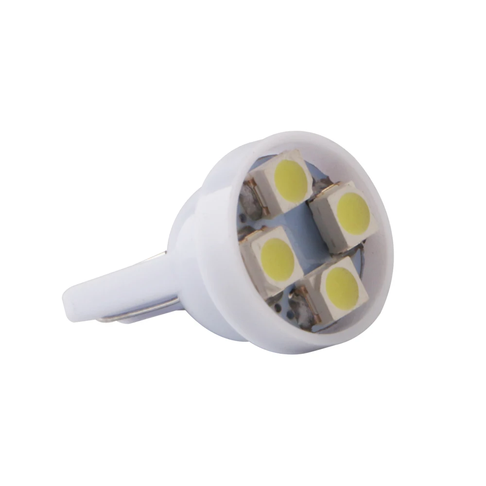 100pcs 24V DC W5W 194 168 T10 1210 4 SMD LED Bulbs White Auto Instrument Lights Reading Car Door | Автомобили и мотоциклы