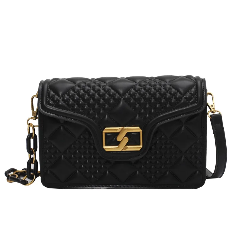 

Nigh Quality Women Handbags 2021Latest style Crossbody Bags For Women PU Leather Crossbody Bag Popular Chain Easy Matching Bag