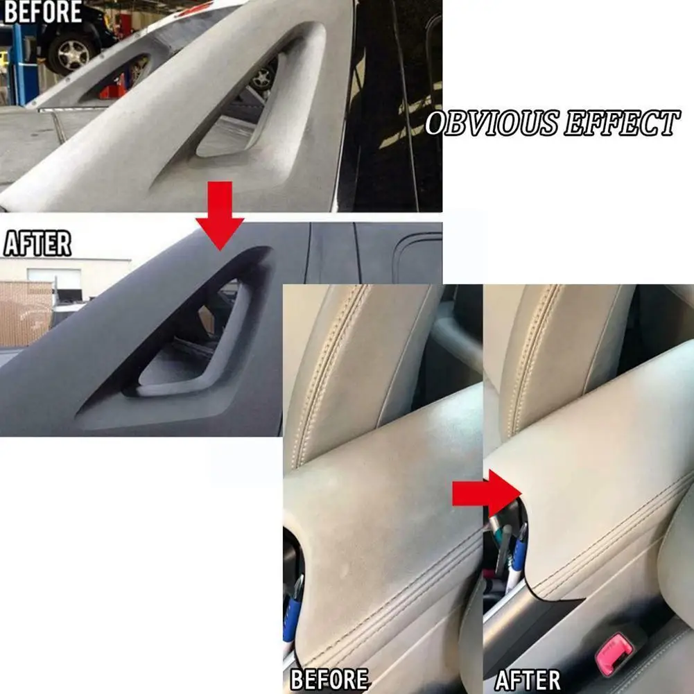 

Plastic Retreading Agent Automotive Interior Plastic Renovated Restore Auto Paste Coating Plastic 30ml/50ml Maintenance Age A1I9