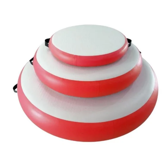 구매 미니 풍선 체조 Airspot 라운드 에어 트랙 매트 싸구려 서클 체조 요가 저렴한 에어 스팟 텀블링 및 훈련 아니 Pum