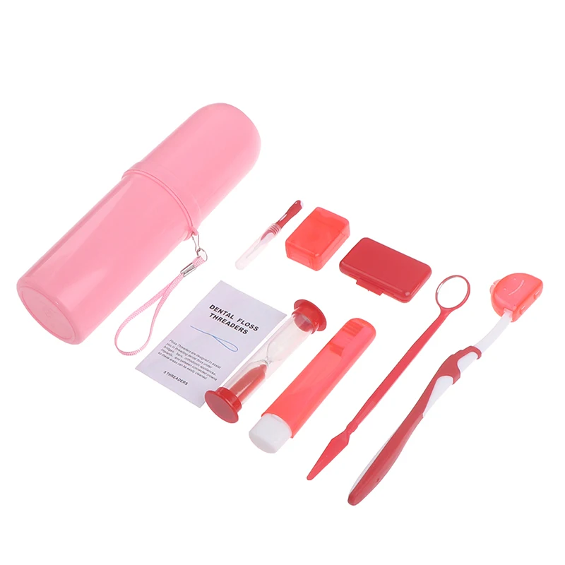 

1Set Oral Care Dental Teeth Orthodontic Kits Whitening Suit Interdental Brush Mirror