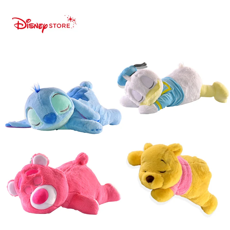 Disney 50 см Дональд Дак Стич клубничный медведь слон Дамбо поза Спящая плюшевая
