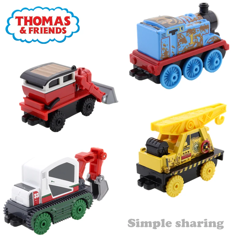 Паровозик Томас и его друзья Трек мастер двигатели 1/43 жесткий на работе набор