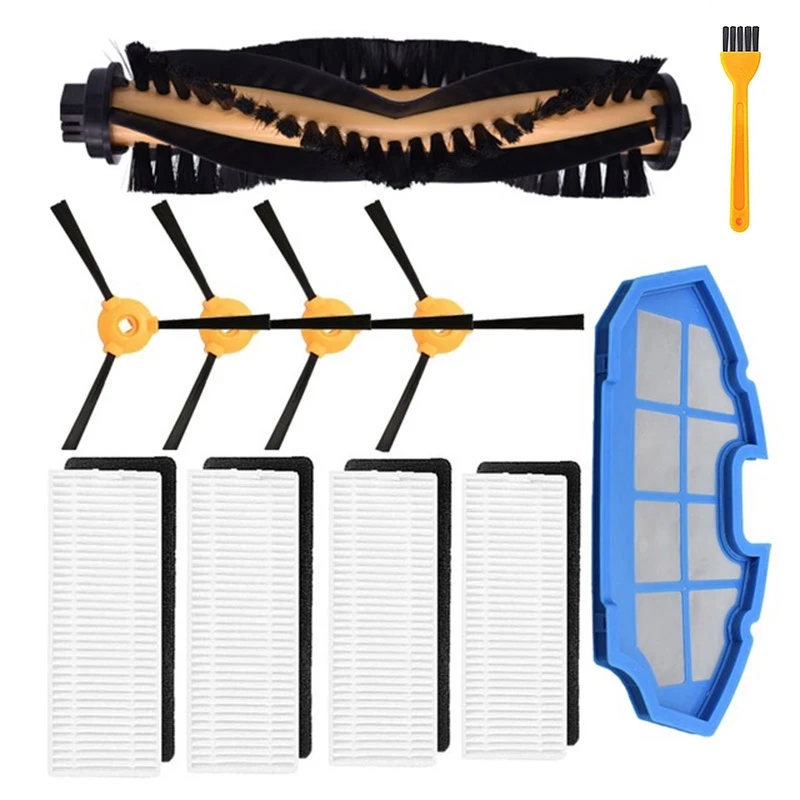 

Replacement Brushes Filters Kit Parts For Ecovacs Deebot N79 Vacuum Cleaner