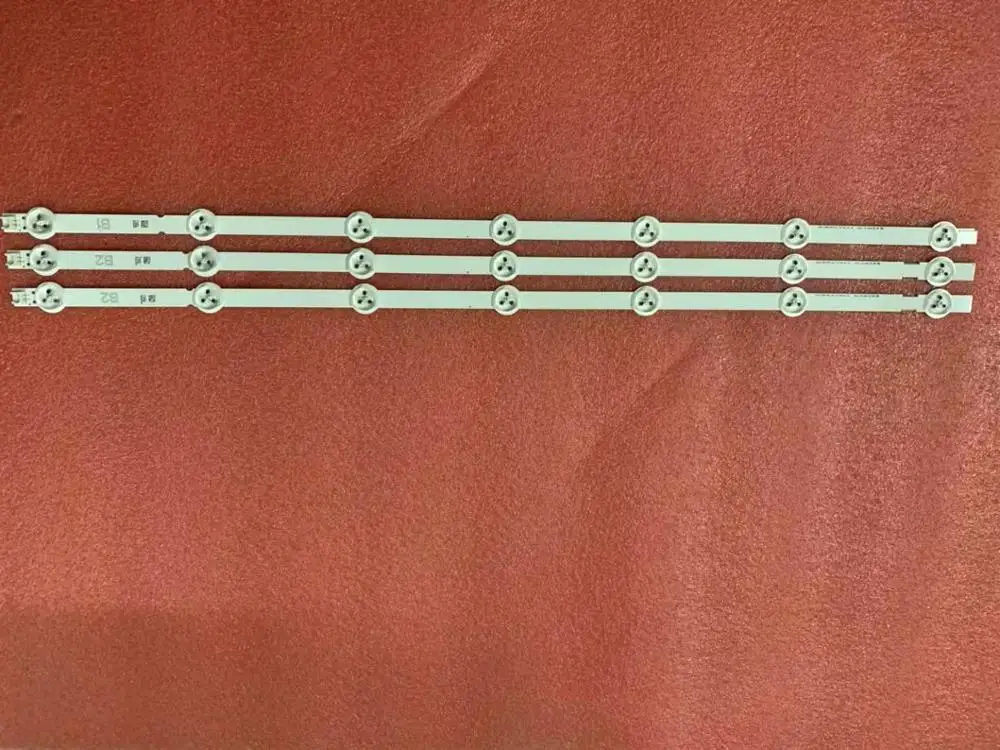

3pcs/set 630mm LED Backlight Lamps Strips 7leds for LG 32 inch TV B1 B2-Type V13 6916L-1204A 6916L-1399A 32LA620V 32LN575S