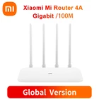 Оригинальный роутер Xiaomi Mi 4A Gigabit Edition 100M 1000M 2,4 ГГц 5 ГГц Wi-Fi ПЗУ 16 Мб DDR3 64 Мб 128 МБ 4 антенны дистанционное управление приложением