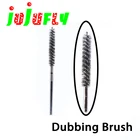 Высококачественная щетка jujufly из нержавеющей стали с проволочной щетиной, инструмент для вязания мушек, материал для мушки