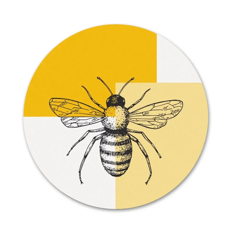 Значки с золотыми сотами медовыми пчелами значки металлические для украшения