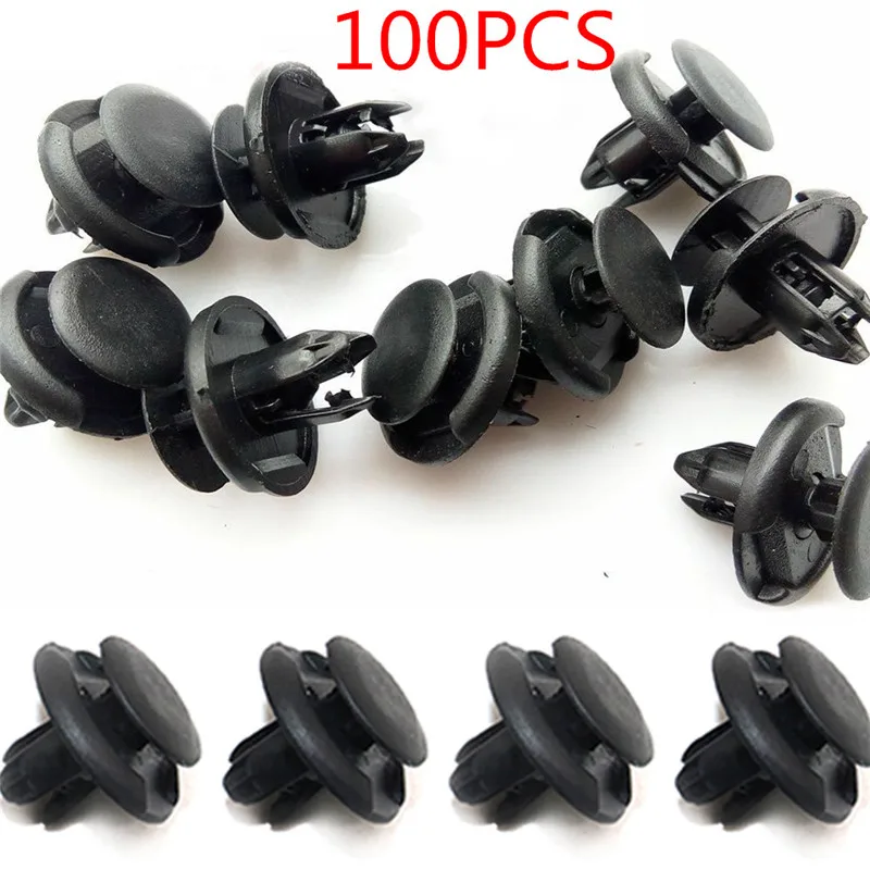 

100PCS Push Fender Liner Clip Nylon Retainer Rivet For Honda for Acura Replacement Kit 91512-SX0-003 91512SX0003 91512 SX0 003