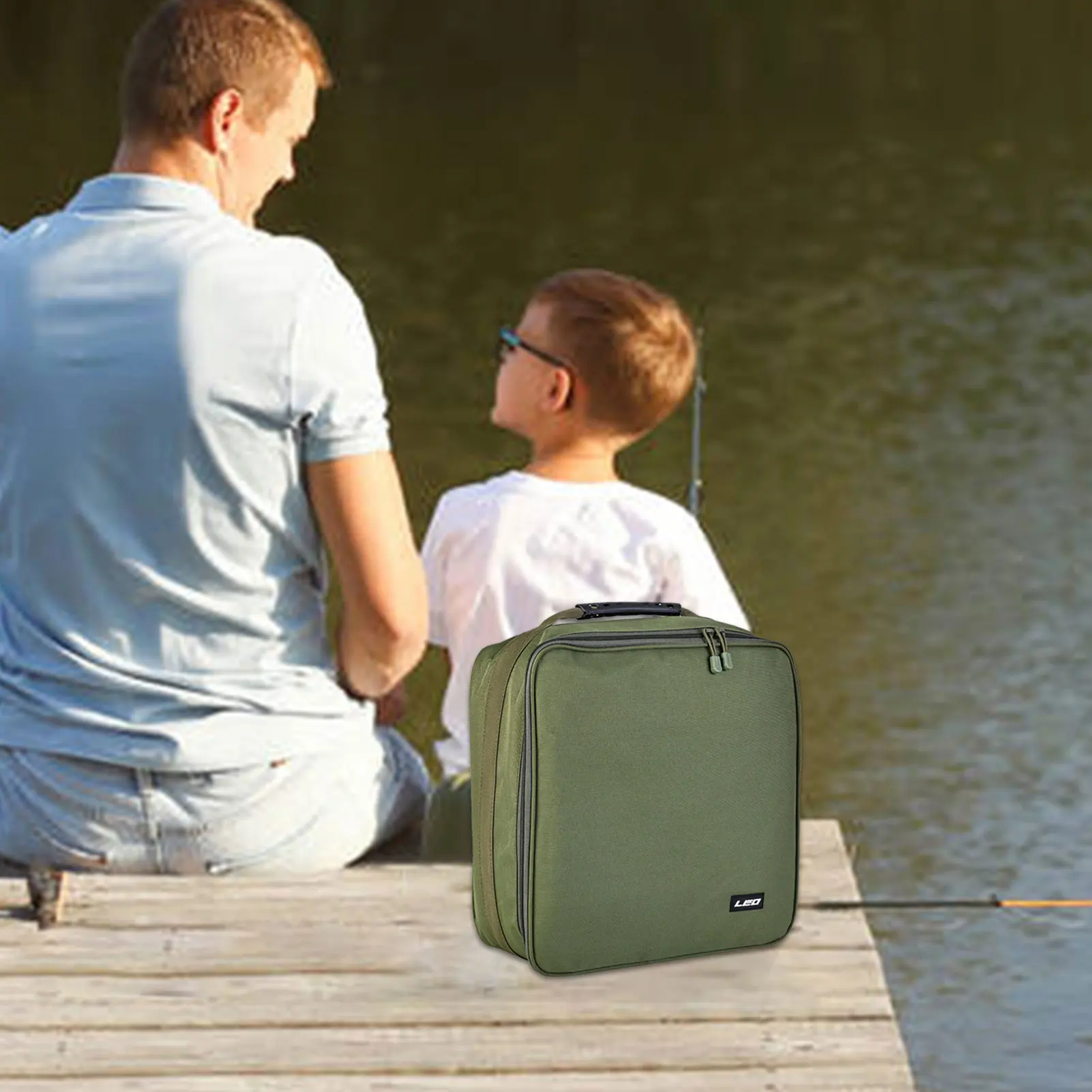 Сумка для рыболовных снастей портативная водонепроницаемая сумка переноски