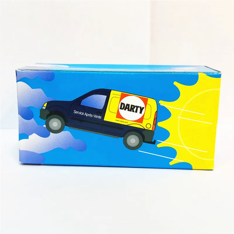 1:64 масштаб Renault Mini Van литой металлический автомобиль модель автомобиля для