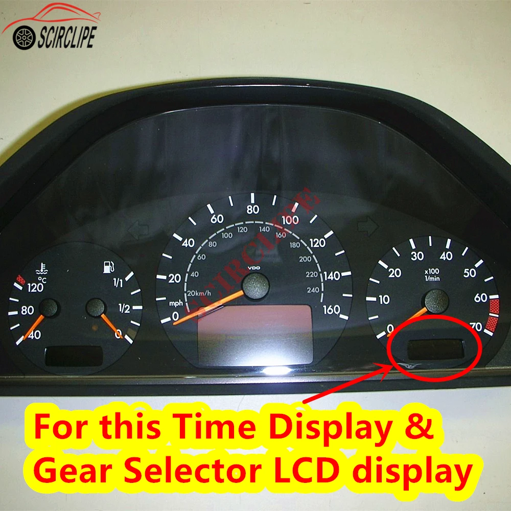 Автомобильный правый селектор ЖК экрана с ленточным кабелем для Mercedes Benz C class W202 E