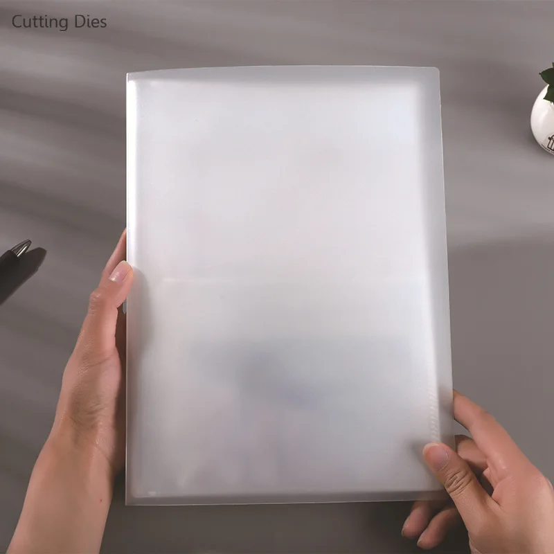 Прозрачный цветной ПВХ внутренний лист альбом с карманами держатель для резки