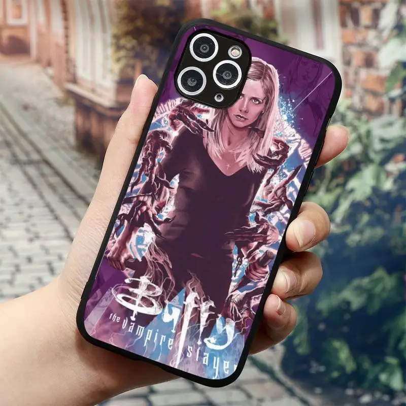 

Buffy The Vampire Slayer Phone Case for iPhone 11 12 mini pro XS MAX 8 7 6 6S Plus X 5S SE 2020 XR
