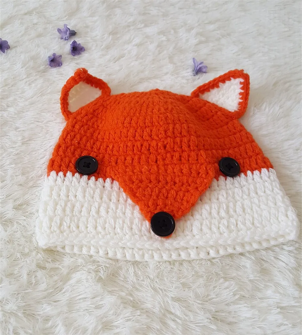 Зимняя теплая шерстяная шапка для мальчиков и девочек детский головной убор