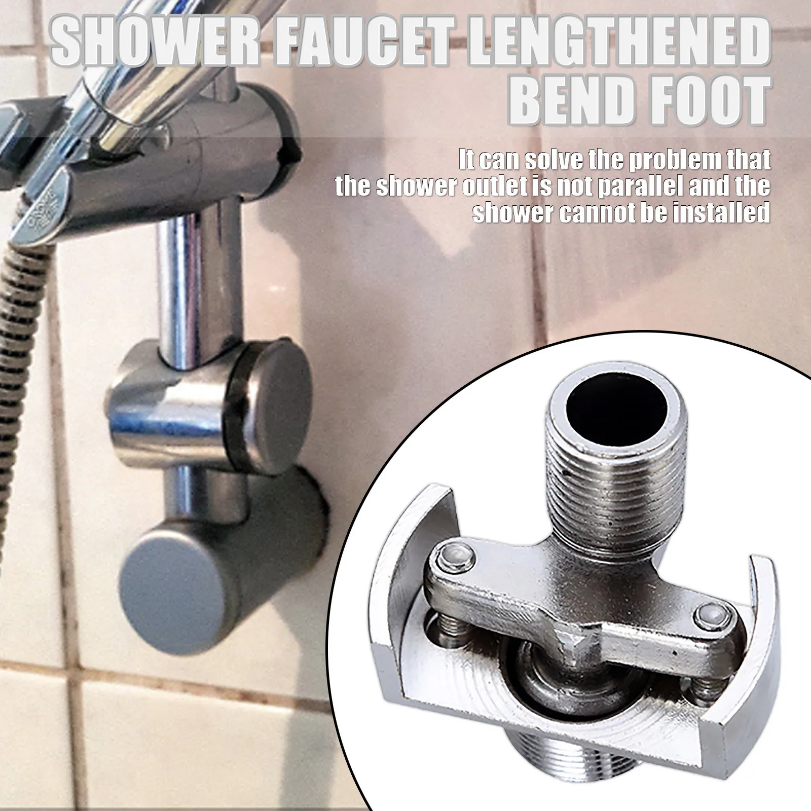 Смеситель для душа с удлиненной налокотной ножкой редуктор эксцентриковый винт