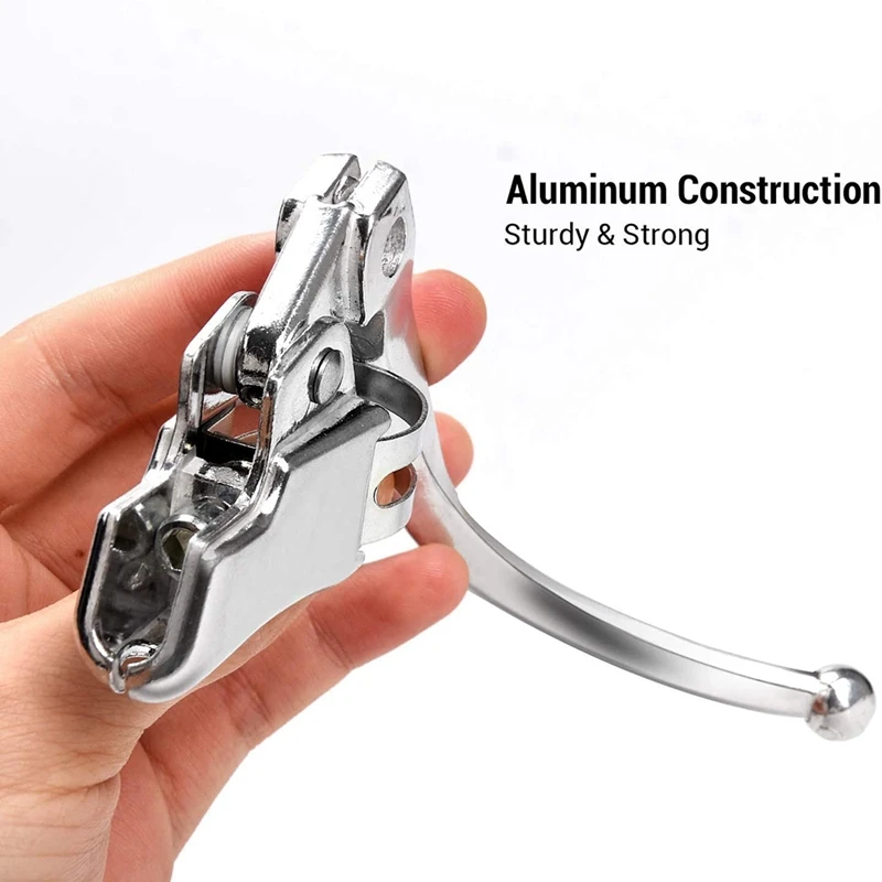 

Brake Levers, Bike Brake Lever for 22.2-23.8mm City Bike, MTB Road Bike Fixed Gear Bicycle Cyclo Camping Bikes