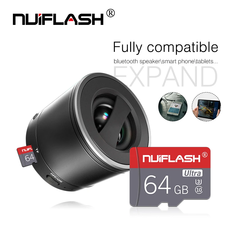 

Nuiflash micro sd 128GB 64GB 32GB 16GB 80mb/s TF usb flash memory card microsd 8GB/48MB/s class10 Original Product shipping