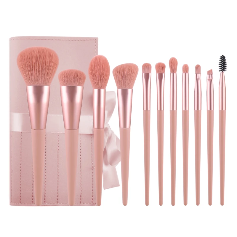 

11Pcs Makeup Brushes Set Eyeshadow Eyebrow Brush Beauty Make up Blending Tools Concealer Cosmetics Tool