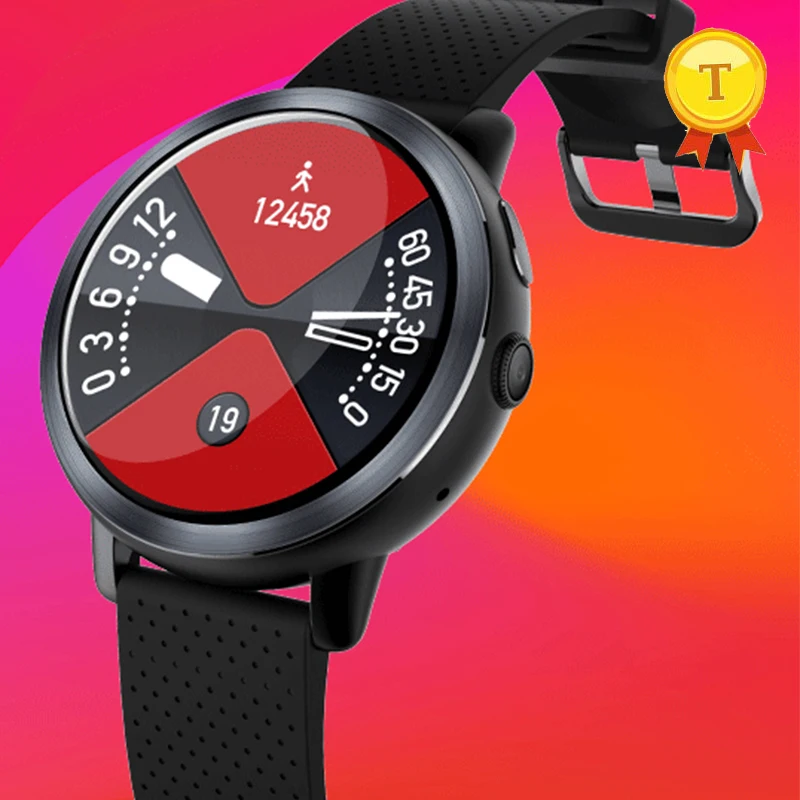 Смарт часы для мужчин с пульсометром 3 ГБ 32 MT6739 GPS трекер AMOLED экран 4G наручные