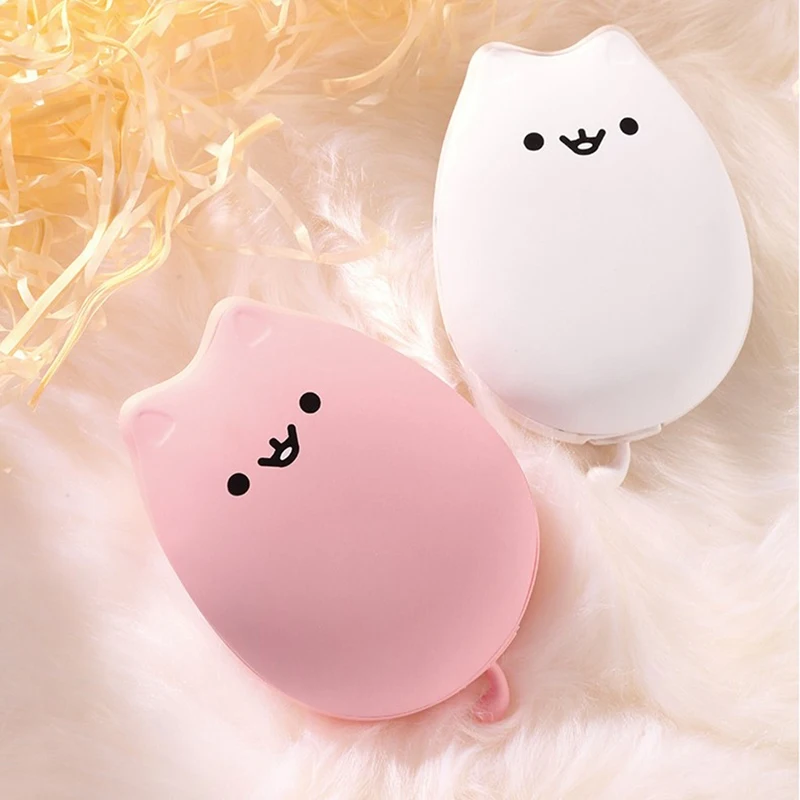 Милая зимняя мини грелка для рук с мультяшным медведем портативная зарядка через